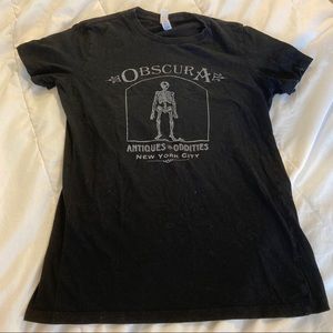 Obscura Antiques & Oddities Store Black Shirt